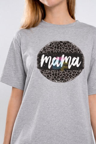 Momma - Cheetah Print T-Shirt