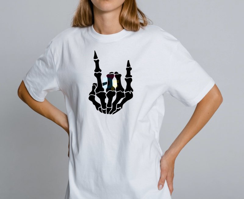 Skeleton Hand T-Shirt